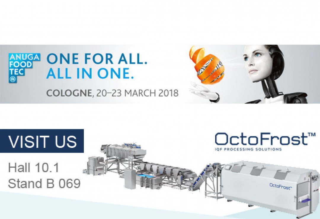 MEET OCTOFROST AT ANUGA FOODTEC 2018