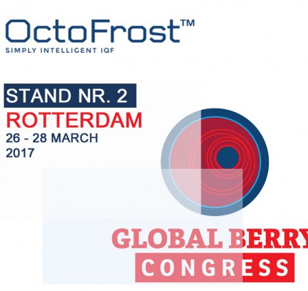 OCTOFROST IS WELCOMING YOU AT GLOBAL BERRY CONGRESS 2017