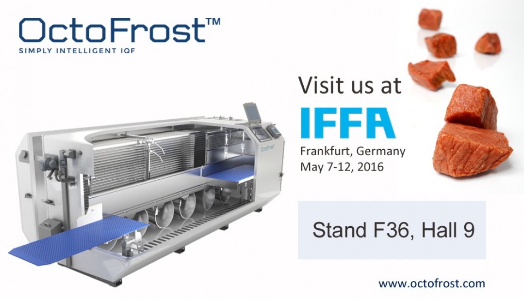 OCTOFROST WILL EXHIBIT AT IFFA 2016