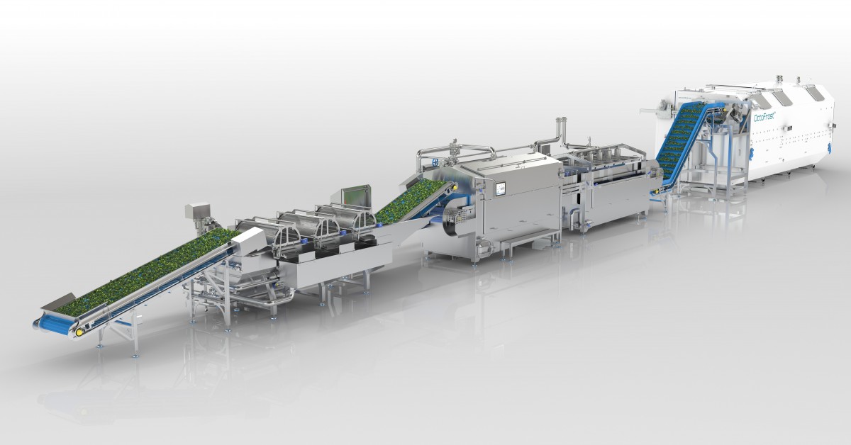 New 3D animation demonstrates OctoFrost vegetable processing in detail