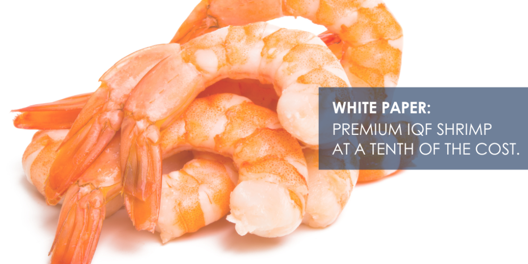 OctoFrost Releases White Paper on Achieving Premium IQF Shrimp